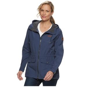 Columbia Jacket Cultus Lake Hooded Anorak Women’s Size Large‎ Blue